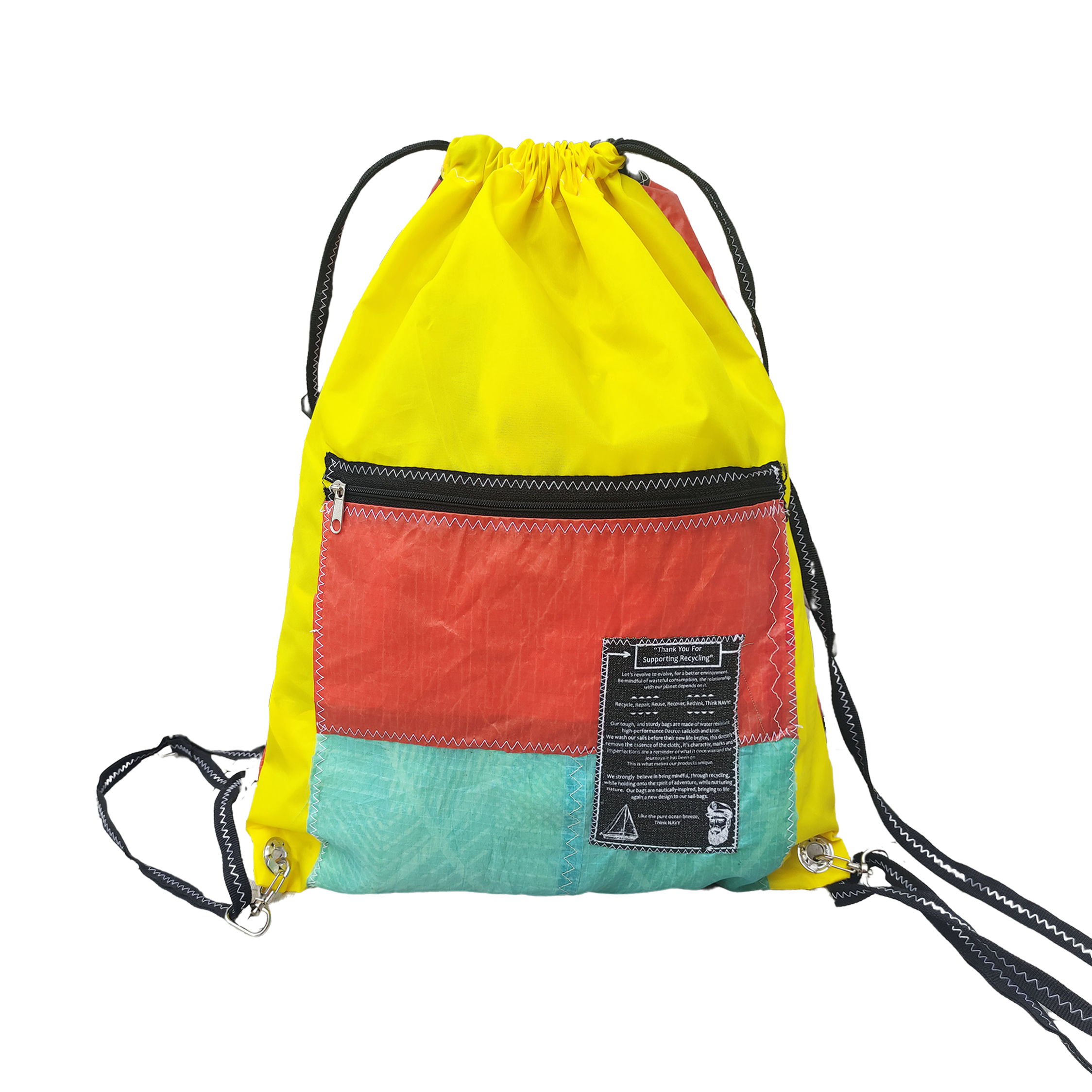 Recycled Kite Çanta | Gökova Kitesurf Kumaşından