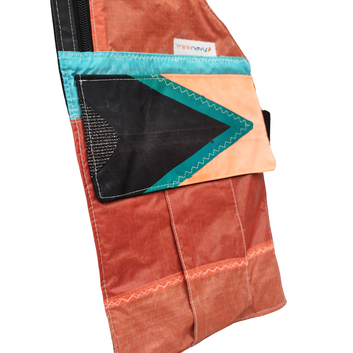 Recycled Kite Reborn Turuncu Çapraz Omuz Çantası